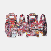 Favor Box – Fragmented Pulse Geschenkschachtel (Ungefaltet)