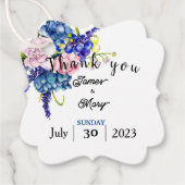 Favor Box Geschenkanhänger (Vorderseite)