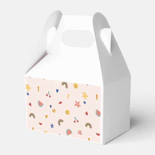 Favor Box Geschenkschachtel (Rückseite)