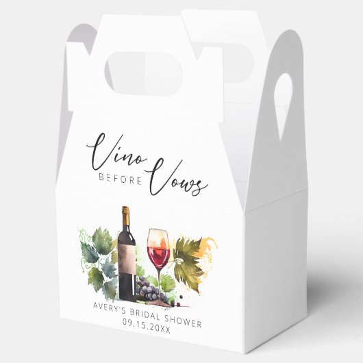 Favor Box Geschenkschachtel (Geöffnet)