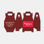 Favor Box Geschenkschachtel (Ungefaltet)