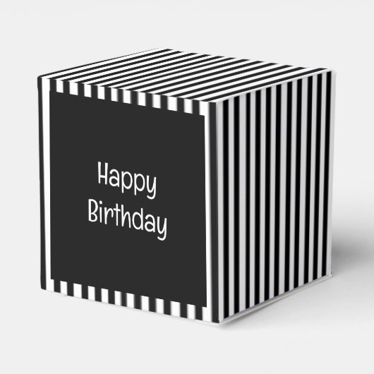 Favor Box Geschenkschachtel (Rückseite)