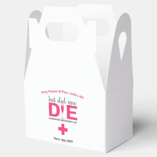 Favor Box Geschenkschachtel (Geöffnet)