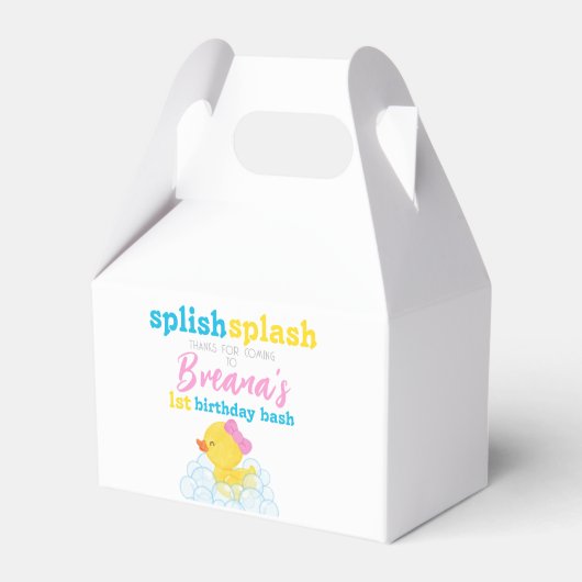 Favor Box Geschenkschachtel (Vorderseite)