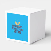 Favor Box Geschenkschachtel (Rückseite)