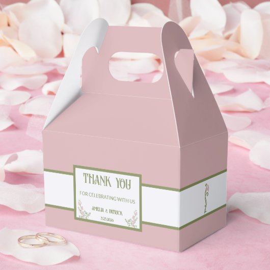 Favor Box Geschenkschachtel (Hochzeit)