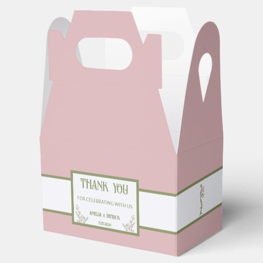 Favor Box Geschenkschachtel (Geöffnet)