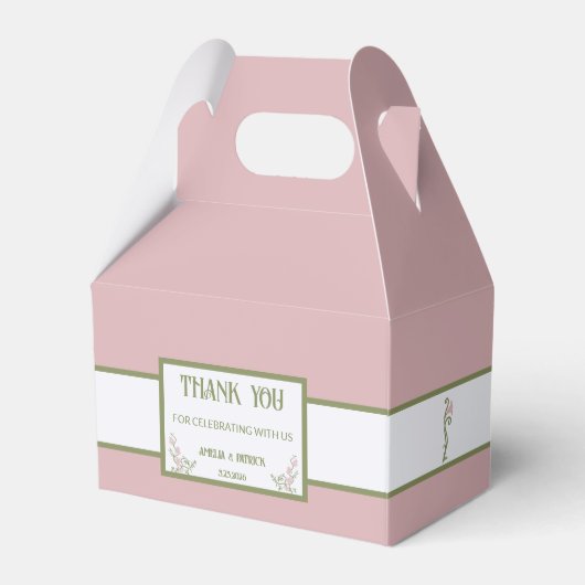 Favor Box Geschenkschachtel (Vorderseite)