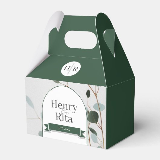 Favor Box Geschenkschachtel (Rückseite)