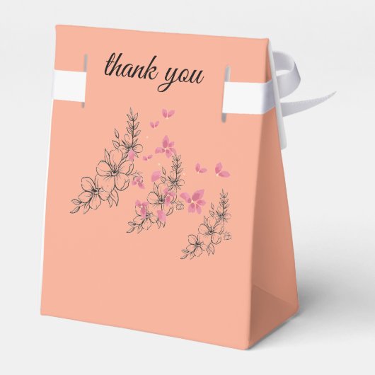 Favor Box Geschenkschachtel (Rückseite)