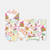 Favor Box Geschenkschachtel (Ungefaltet)