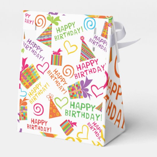 Favor Box Geschenkschachtel (Rückseite)