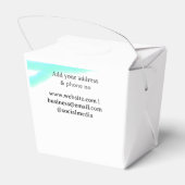 Favor Box Geschenkschachtel (Rückseite)