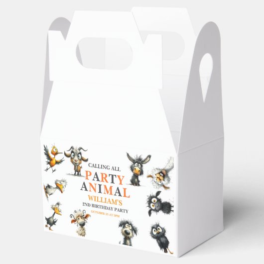 Favor Box Geschenkschachtel (Geöffnet)