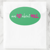 Favor Box Hashtag Bachelorette Stickers (Tasche)