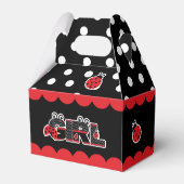 Favor Box Ladybug Geburtstagsmädchen Geschenkschachtel (Rückseite)