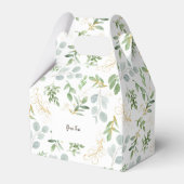 Favor Box Wasserfarbblatt Geschenkschachtel (Vorderseite)