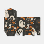 Favor box with Halloween pattern image Geschenkschachtel (Ungefaltet)