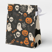 Favor box with Halloween pattern image Geschenkschachtel (Rückseite)