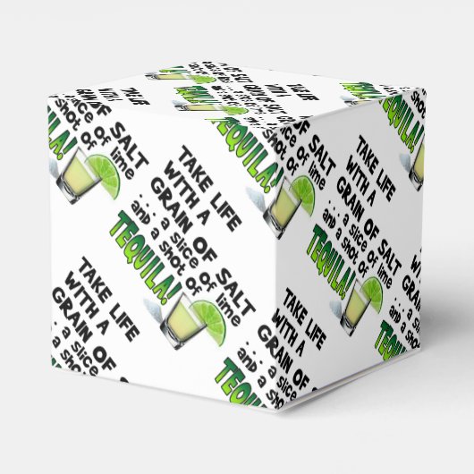 FAVOR BOXES - LEBEN, LIMON, SALZ, TEQUILA! GESCHENKSCHACHTEL (Rückseite)