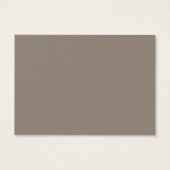 Favor Card Mason Jar Wildblumen (Rückseite)