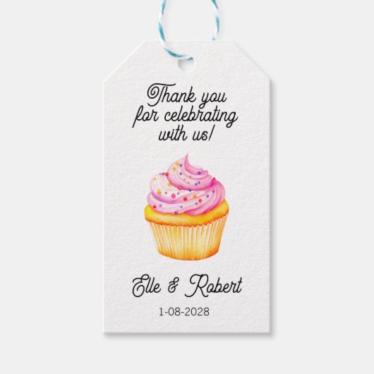 Favor Gift Tag Geschenkanhänger (Vorderseite)