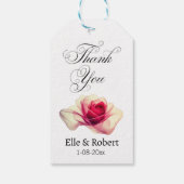 Favor Gift Tag Geschenkanhänger (Rückseite)