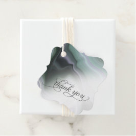 FAVOR TAG | Dusty Sage and Lilac Marble Geschenkanhänger