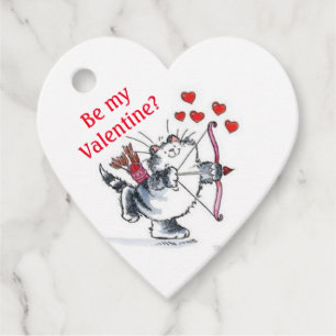 Favor Tag - Sei mein Valentin? Geschenkanhänger