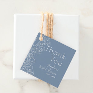 Favor Tags für eine Brautdusche. Geschenkanhänger