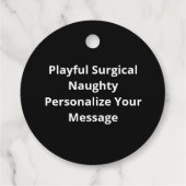 Favor Tags Geschenkanhänger (Rückseite)