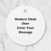 Favor-Tags Geschenkanhänger (Rückseite)