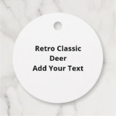 Favor Tags Geschenkanhänger (Rückseite)