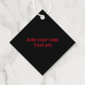 Favor Tags Geschenkanhänger (Rückseite)