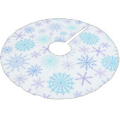Favor Tags Polyester Weihnachtsbaumdecke (Schrägansicht)