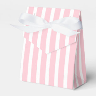 Favorbox mit rosa Streifen Geschenkschachtel
