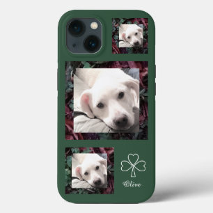 Favorit 3 Glückliche Fotos Niedlicher Hunde-Kleebl Case-Mate iPhone Hülle