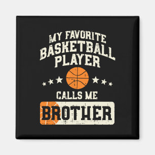 Favorit Basketball Spieler Bruder Familie Baller B Magnet