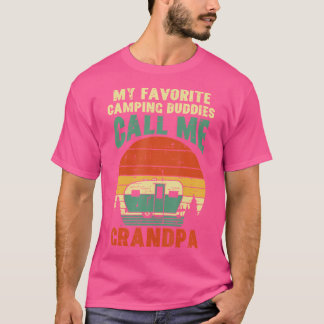 Favorit Camping Buddies Opa Retro Großvater T-Shirt