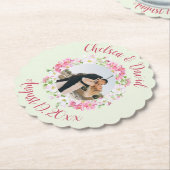 Favorit-Foto mit Personalisiertem Text Untersetzer (angewinkelt)