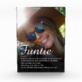 Favorit Funtie Tante Tuntie Definition Fotoblock (Vorderseite)