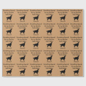 Favorit Irish Setter Custom Wrapping Paper Geschenkpapier (Flach)