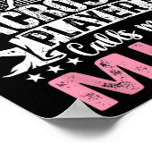 Favorit Lacrosse Player ruft Mimi Funny Poster (Ecke)
