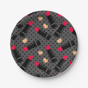 Favorit Lippenstift Pappteller