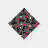 Favorit Lippenstift Serviette (Ecke)