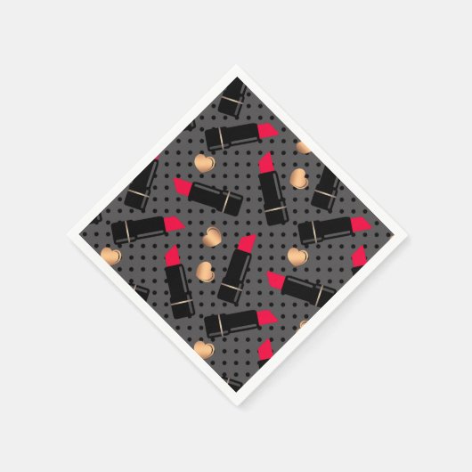 Favorit Lippenstift Serviette (Ecke)