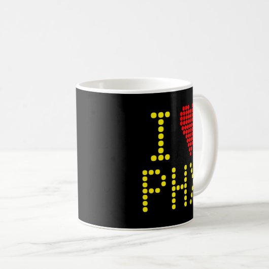 Favorite Airport Code Coffee Mug Kaffeetasse (VorderseiteRechts)