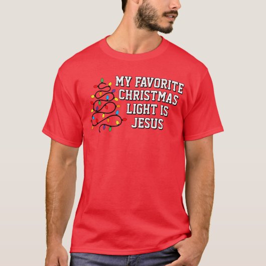 Favorite Christmas Light T-Shirt (Vorderseite)