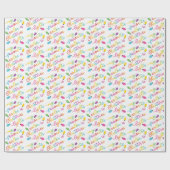 Favorite Color Christmas Lights © GraphicLoveShop Geschenkpapier (Flach)