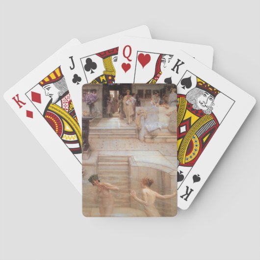 Favorite Custom von Lawrence Alma-Tadema Spielkarten (Rückseite)